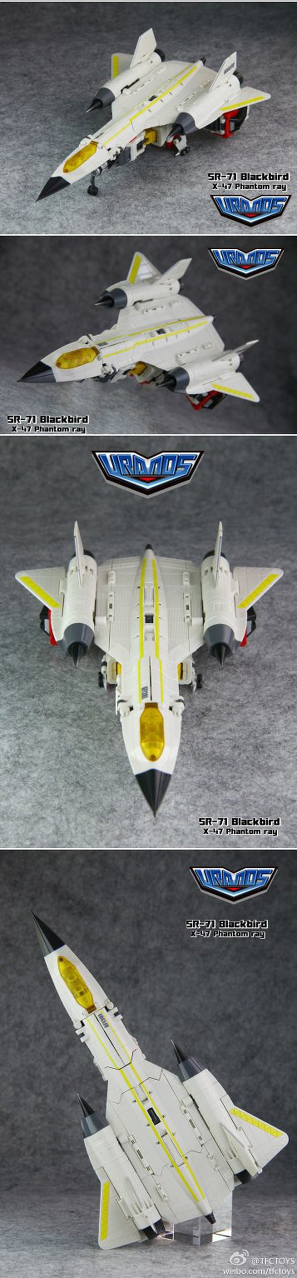 Color Images Of TFC Toys Project Uranos SR 71 Blackbird And X 45 Phantom Ray  (9 of 11)